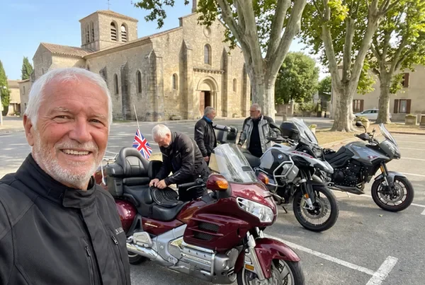Alan and his riding mates